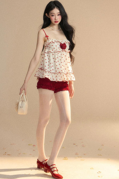 Blossom One-Shoulder Blouse