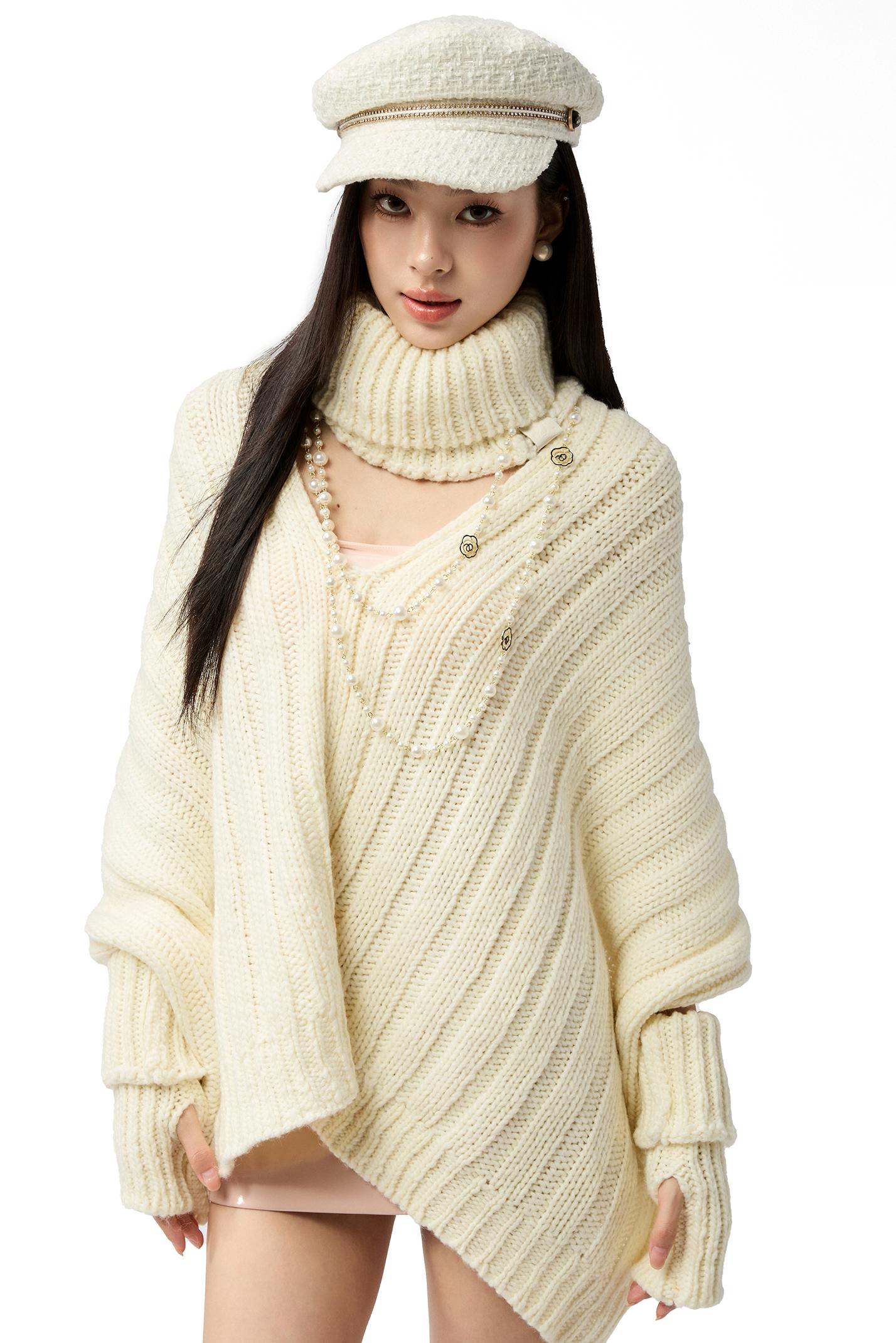 Pure Desire Knit Cloak Set-Up