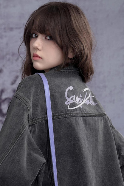 Street Art Denim Jacket