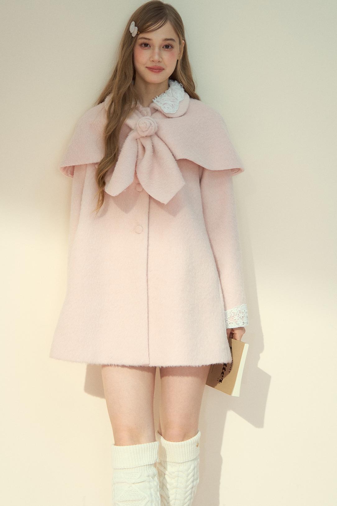 Eldest Lady Pink Winter Coat