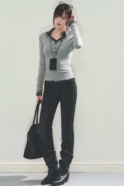 Slim Knitted Base Shirt