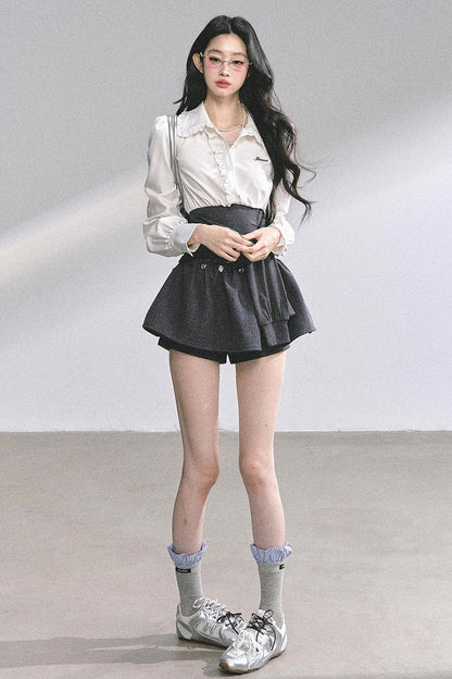 Autumn French Slimming Shirt