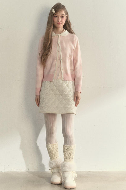 Gentle Pink Knitted Sweater
