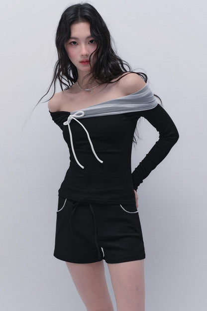 Original Lace-Up Straight Shorts