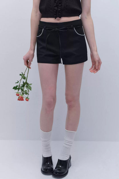 Original Lace-Up Straight Shorts