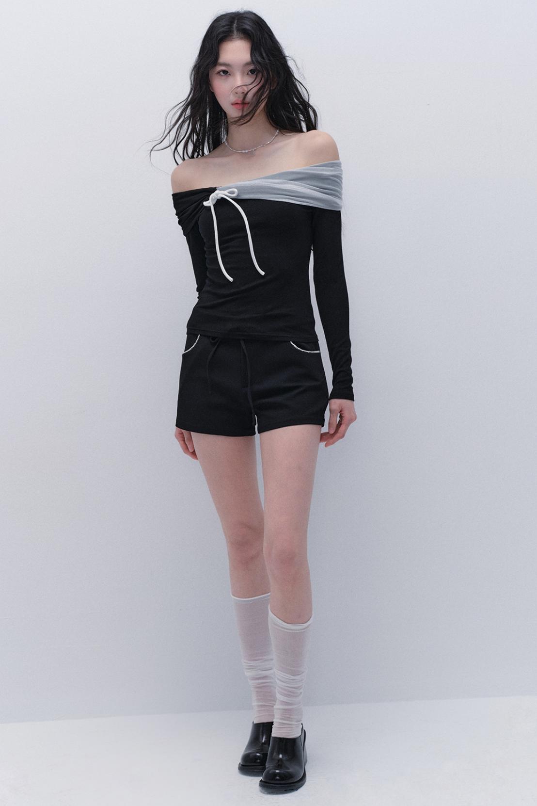 Original Lace-Up Straight Shorts