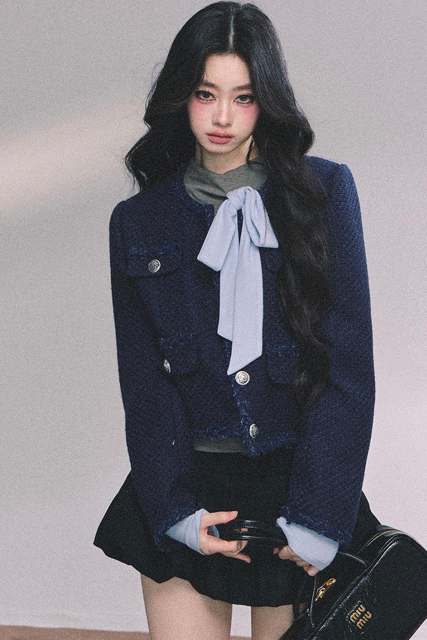 French Fragrance Tweed Jacket Set-Up