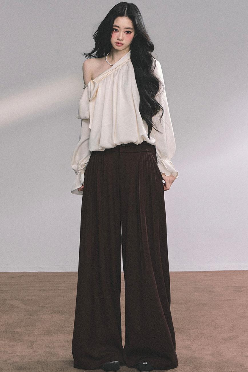 French Bow Plaid Shirt