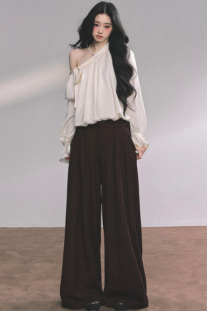 French Bow Plaid Shirt