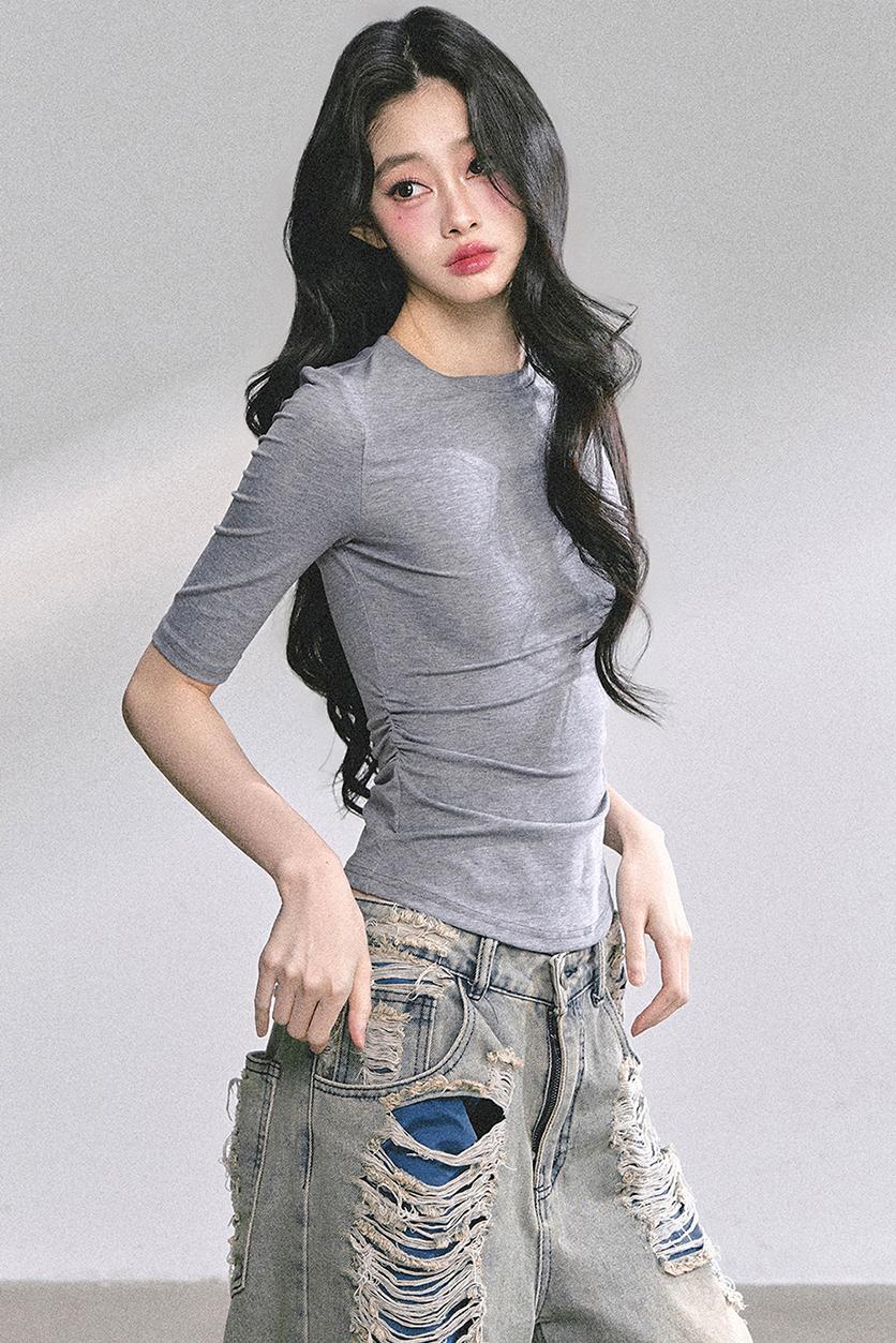 Autumn Butterfly Lace T-shirt