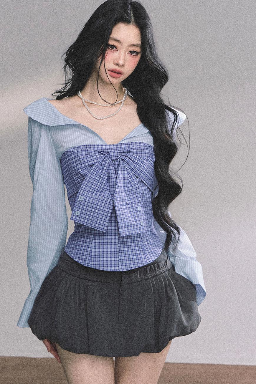 Slimming Striped Polo Shirt