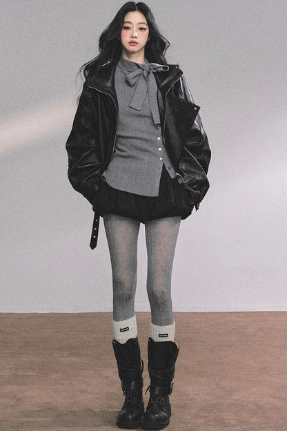 French Daughter Knitted Cardigan Sweater