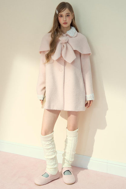 Eldest Lady Pink Winter Coat
