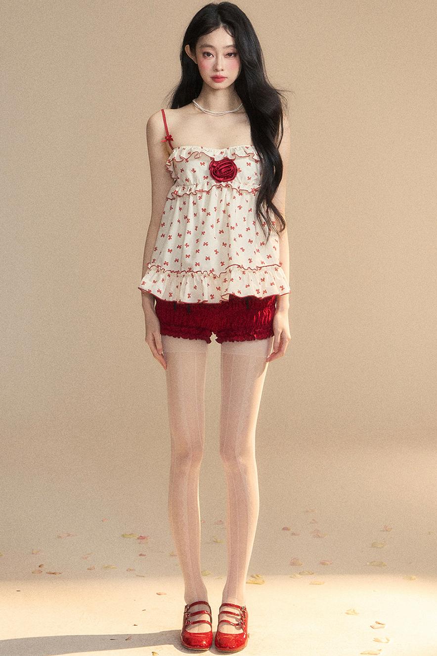 Blossom One-Shoulder Blouse