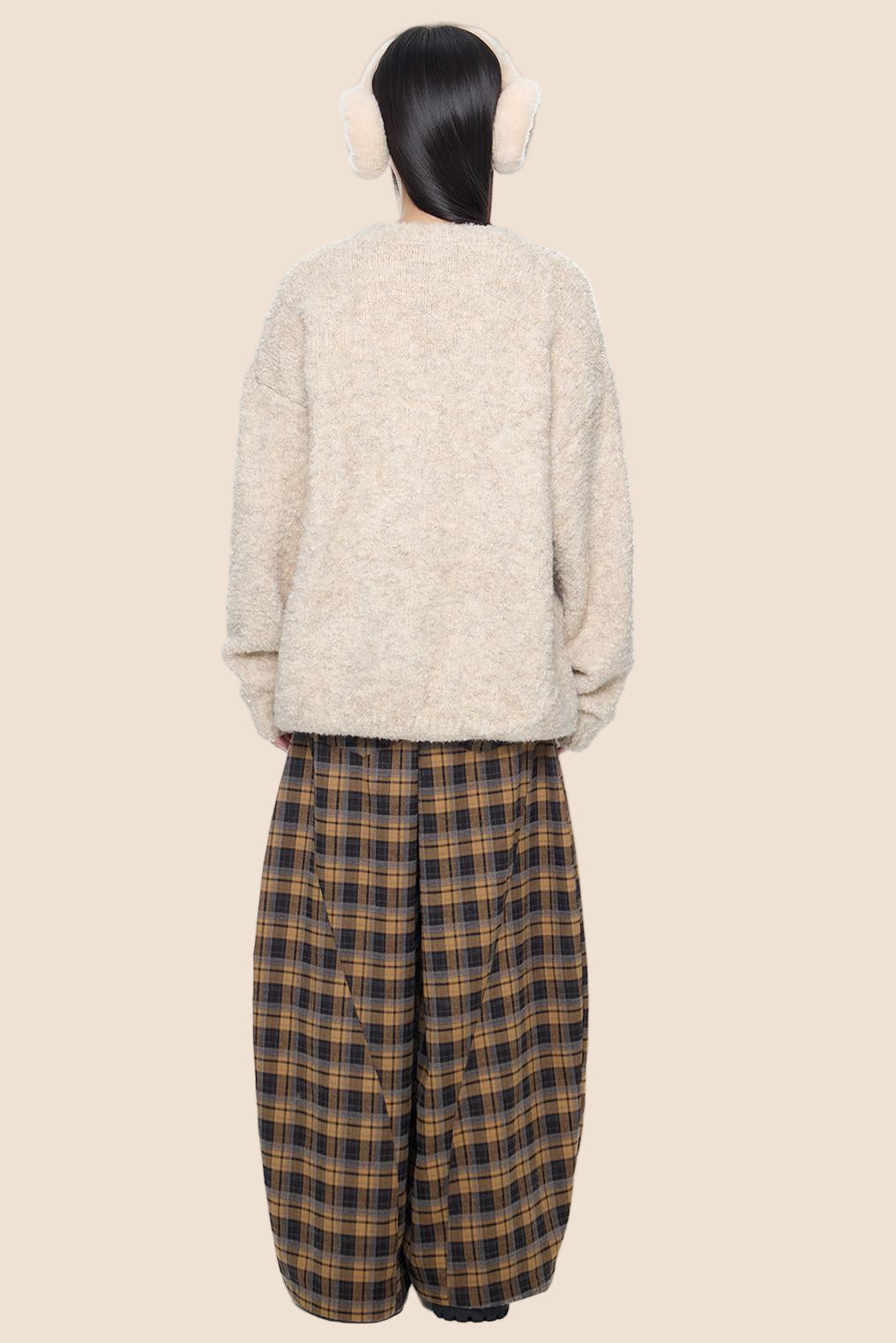 Vintage Knitted Crew Neck Sweater