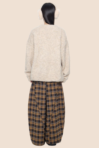 Vintage Knitted Crew Neck Sweater