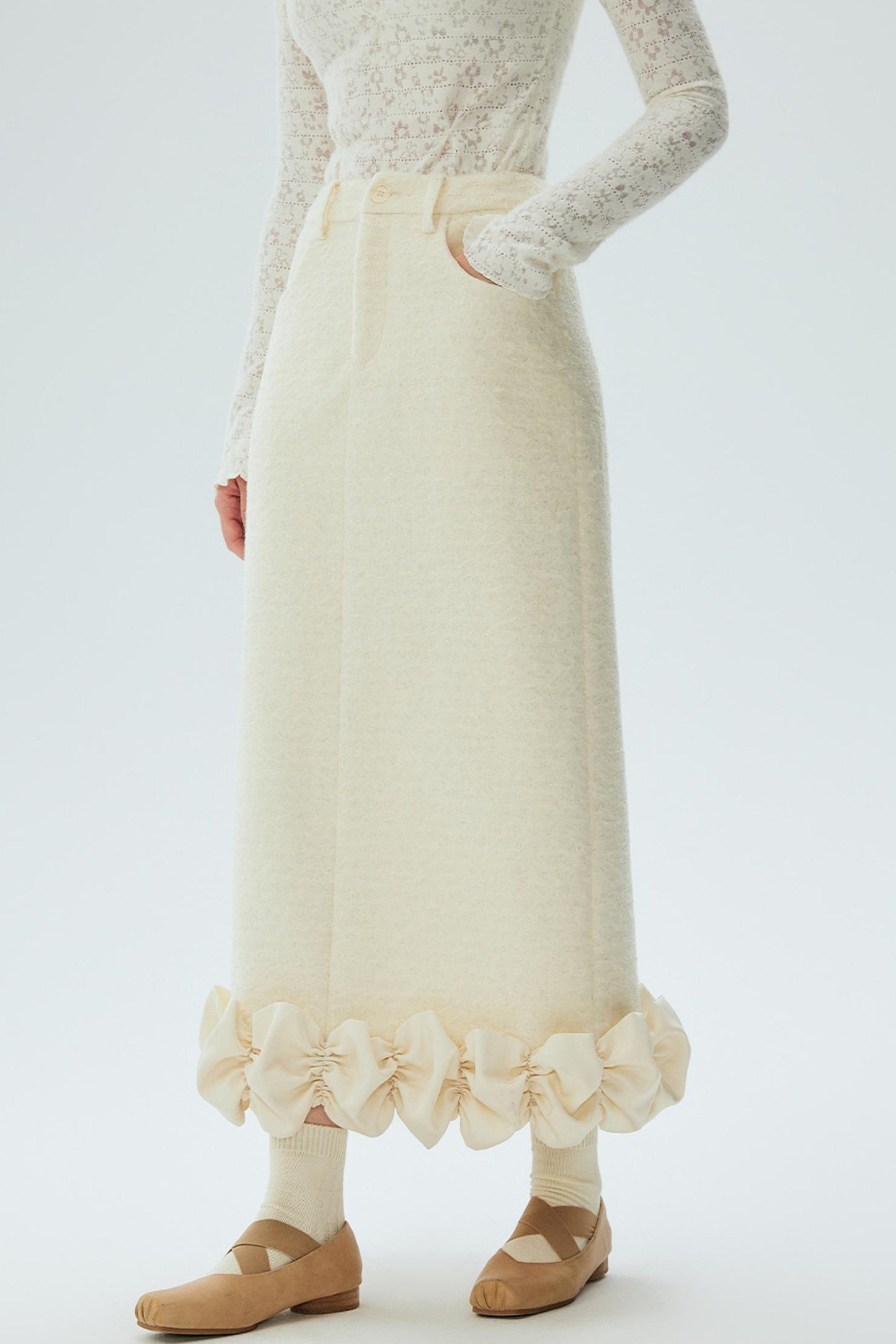 Silver Sparkle Jacket & Skirt Set-Up