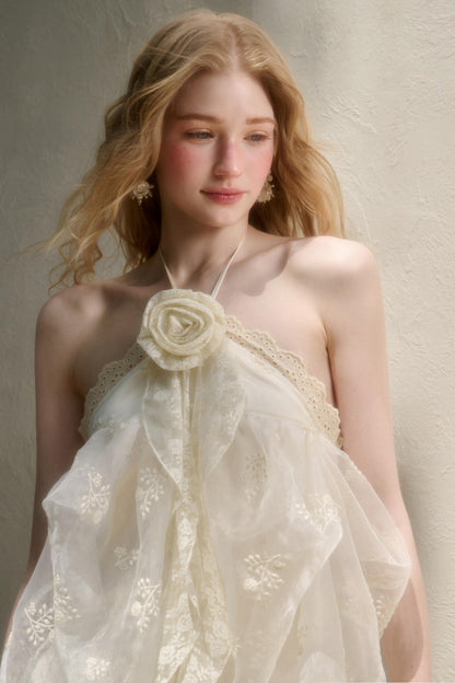 Fairy Breeze Halter Dress