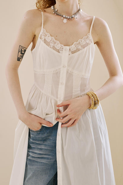 Elegant Lace Maxi Dress