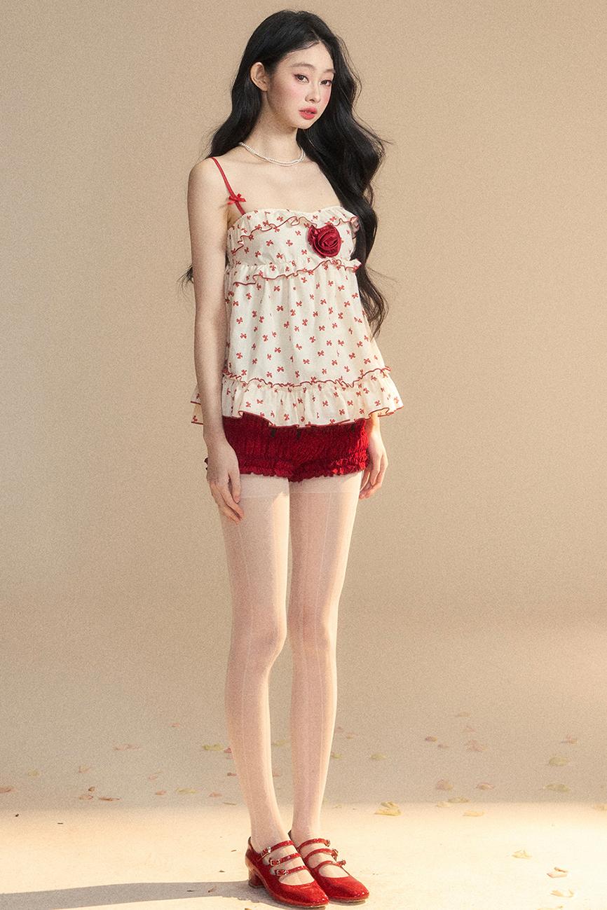 Blossom One-Shoulder Blouse