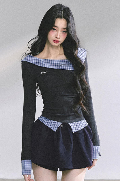 Fantasy Plaid T-Shirt