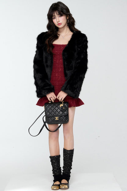 Red Chanel Princess Dress Set-Up