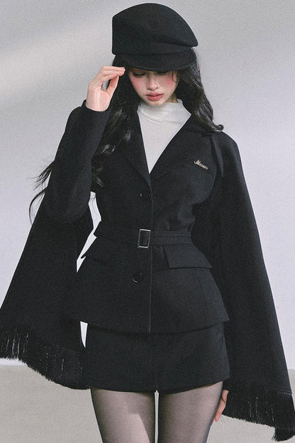 Semi-High-Neck Long-Sleeved Autumn Inner T-Shirt Top