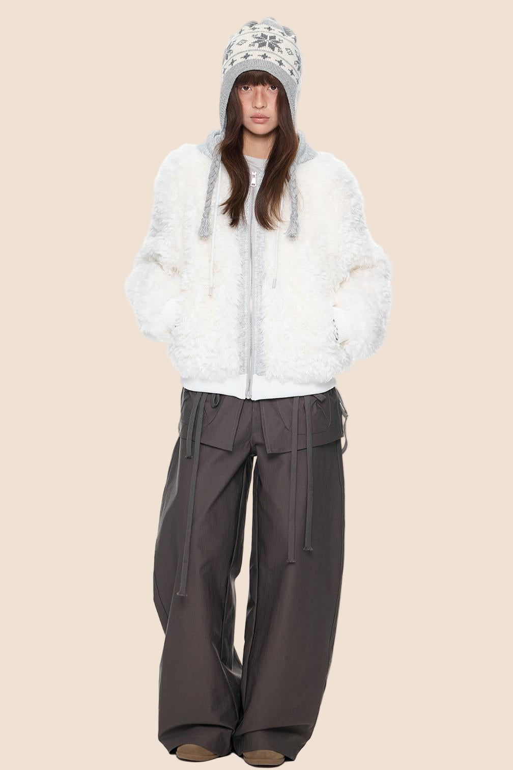 Winter Patchwork Cotton Jacket