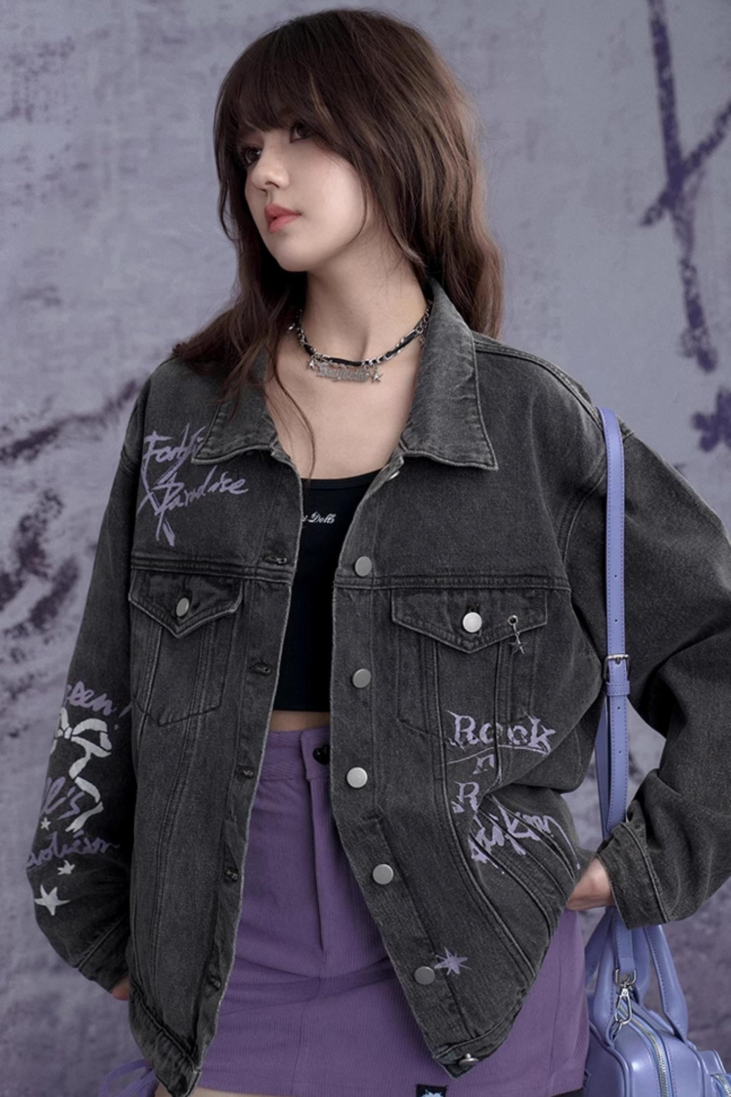 Street Art Denim Jacket