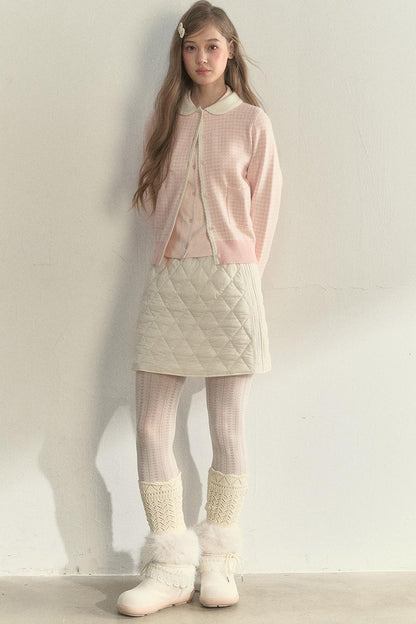 Gentle Pink Knitted Sweater