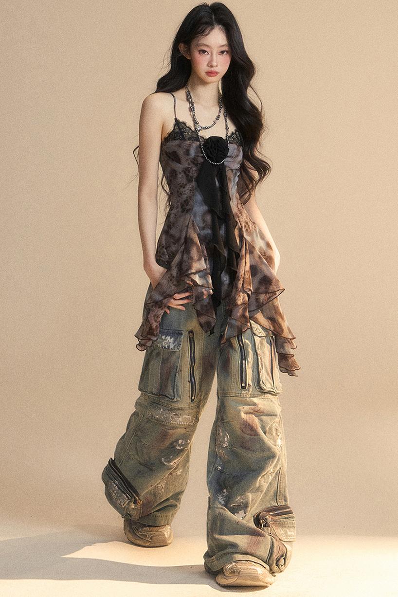 Chic Wide-Leg Work Trousers