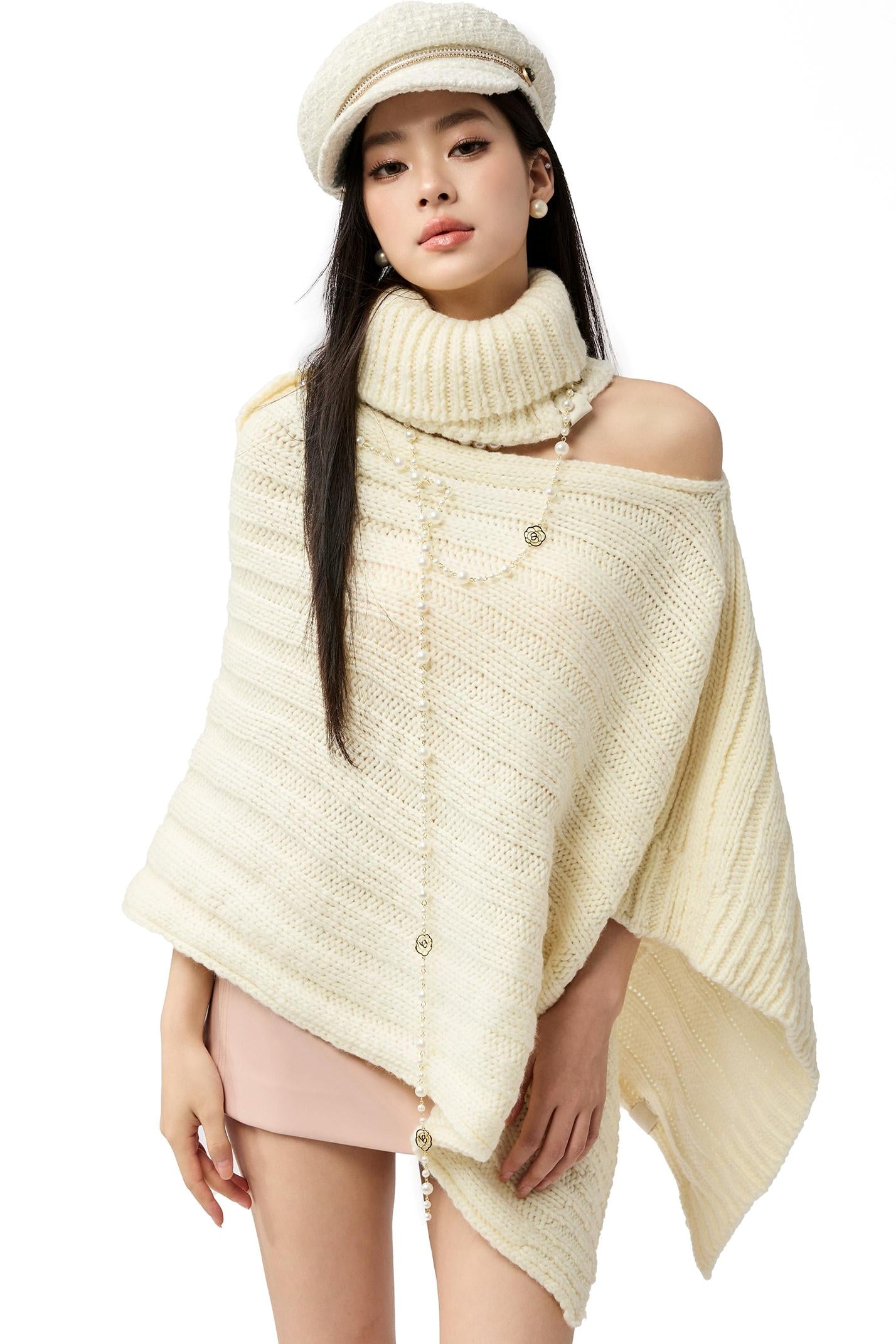 Pure Desire Knit Cloak Set-Up