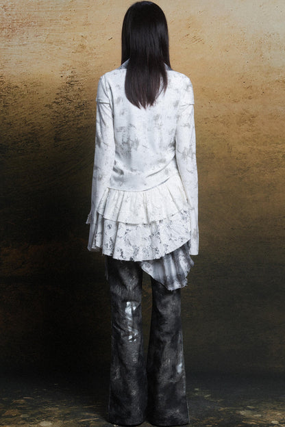 Punk Fusion Plaid Dress