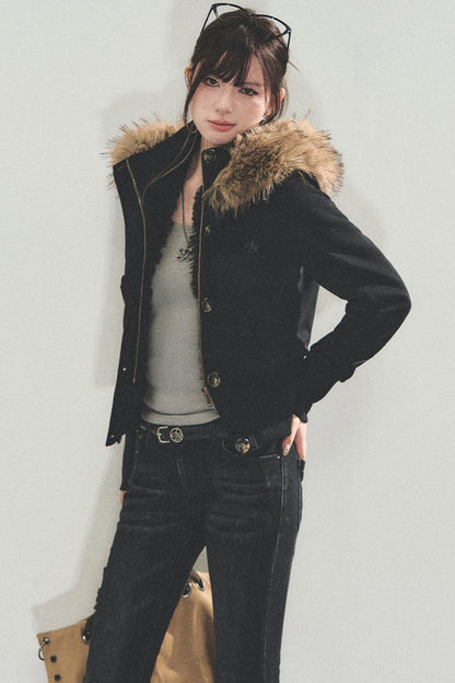 Slimming U-Neck Long-Sleeved T-Shirt