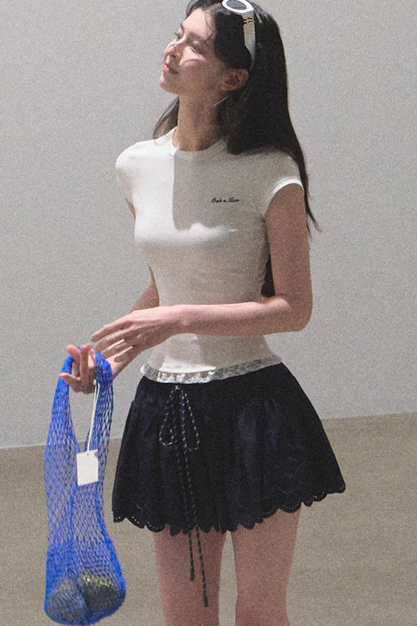 Antibacterial Lace Tee