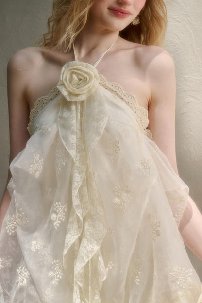 Fairy Breeze Halter Dress