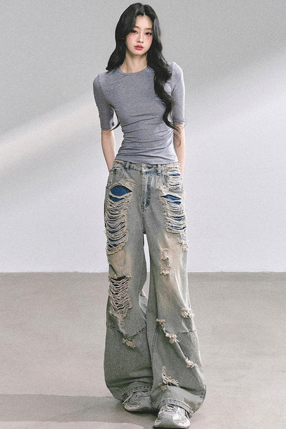 Autumn Butterfly Lace T-shirt