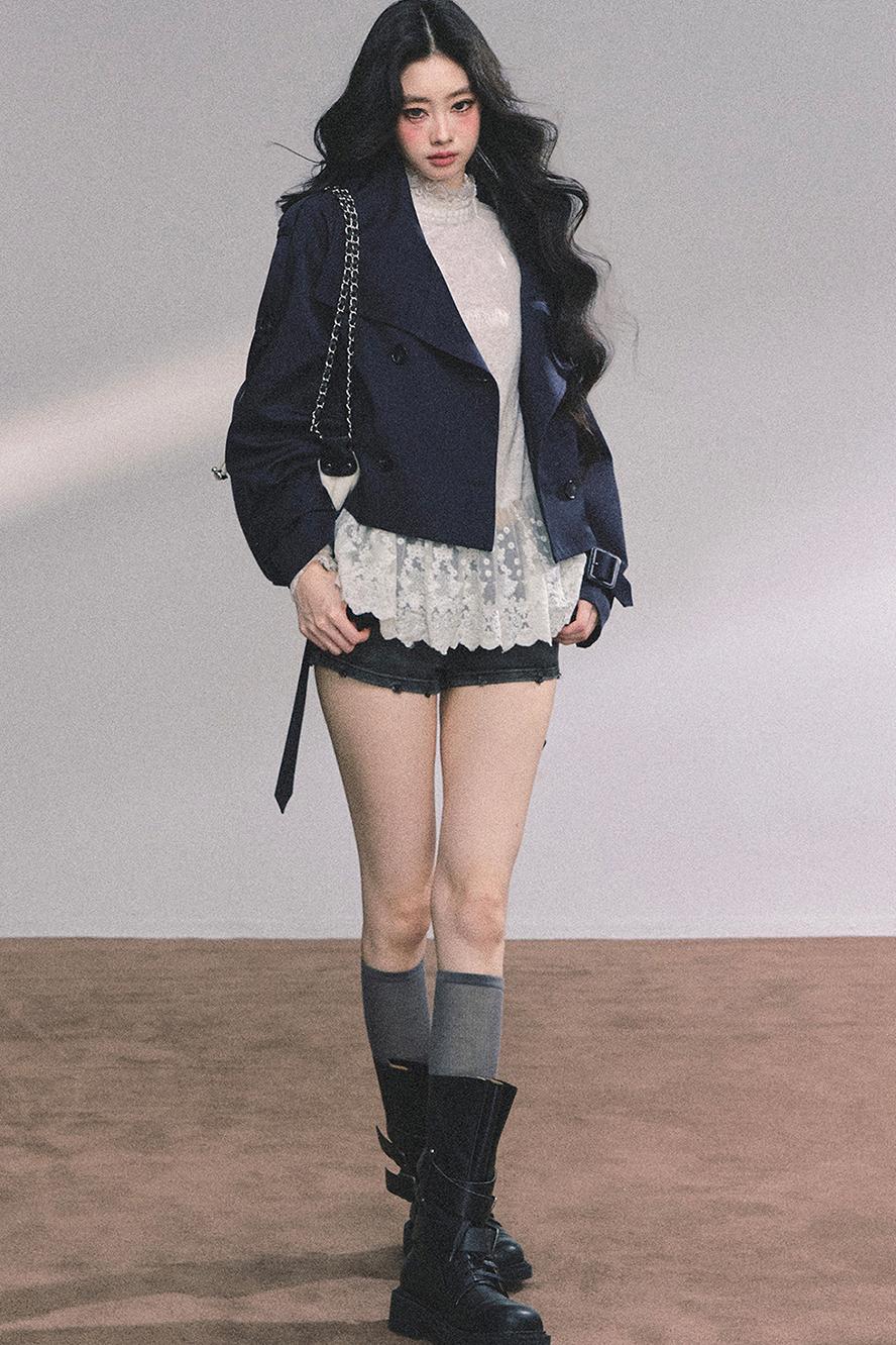 Lucerne Slimming Trench Coat