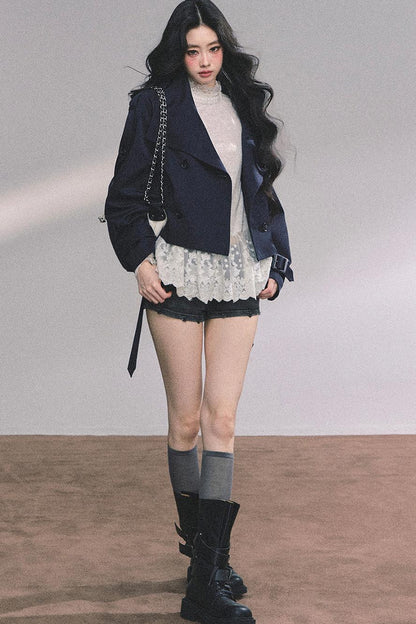 Lucerne Slimming Trench Coat