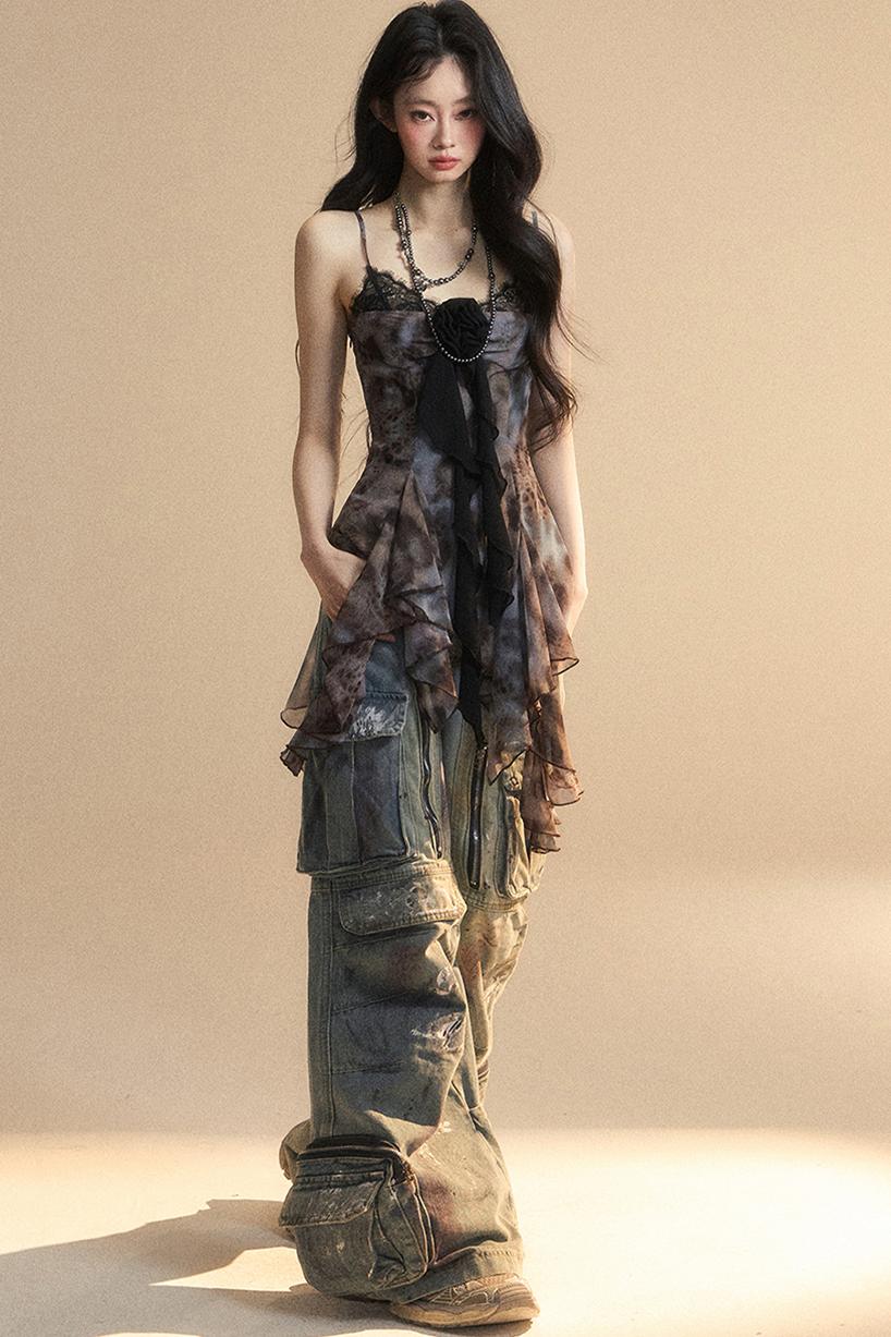 Chic Wide-Leg Work Trousers