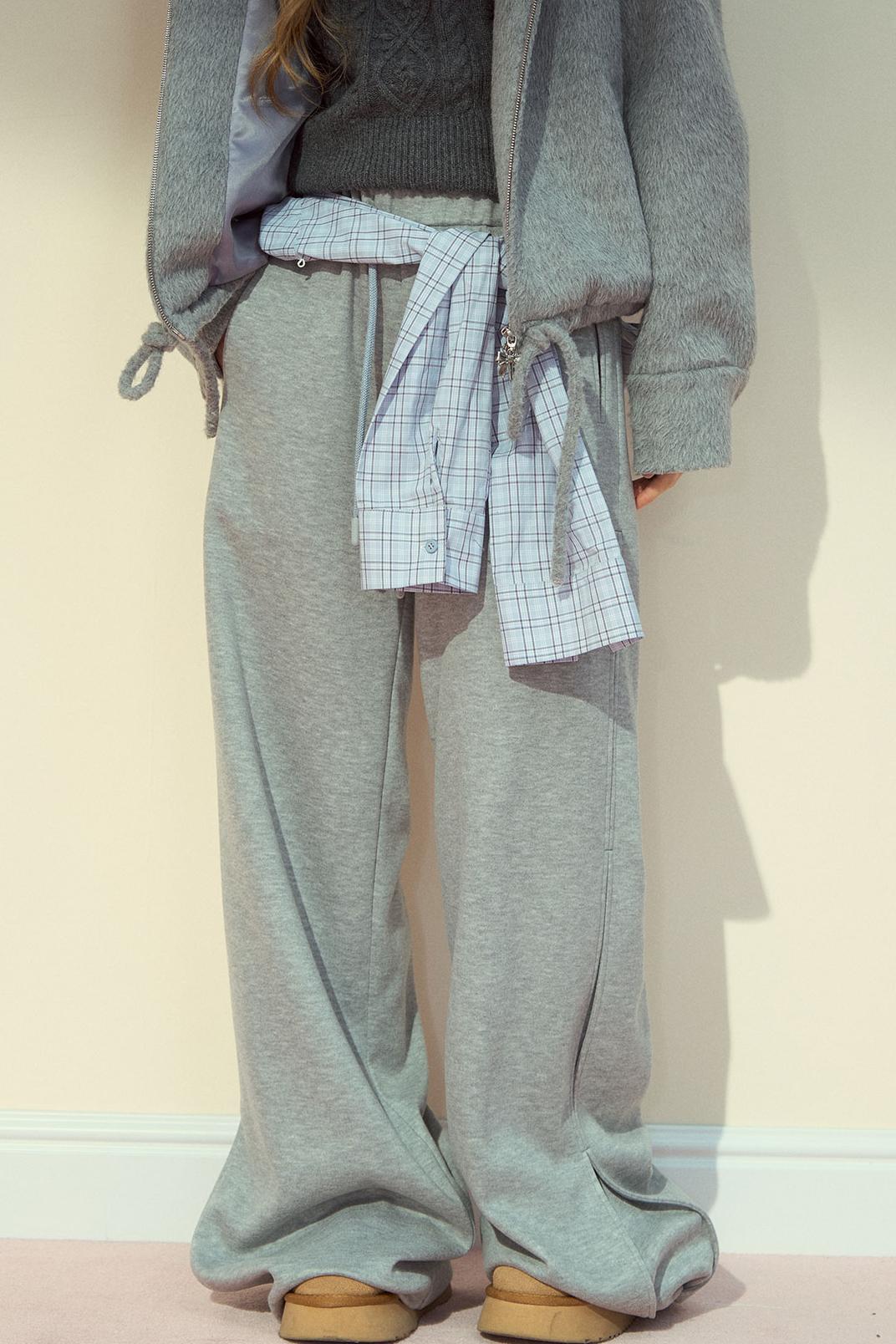 Plaid Woolen Trousers