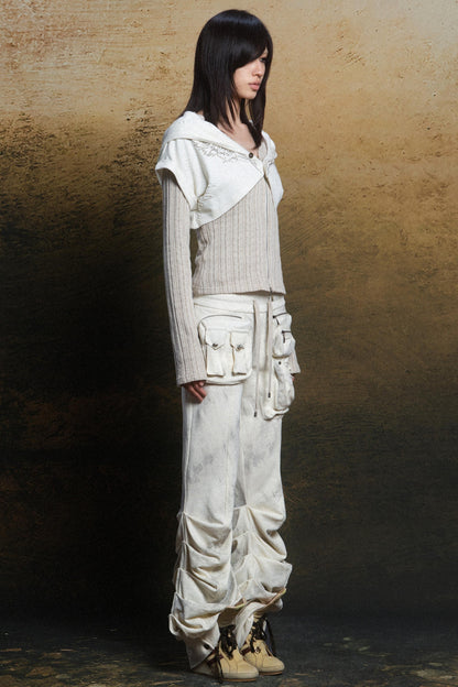 Punk Multi-Pocket Low-Waist Cargo Pants