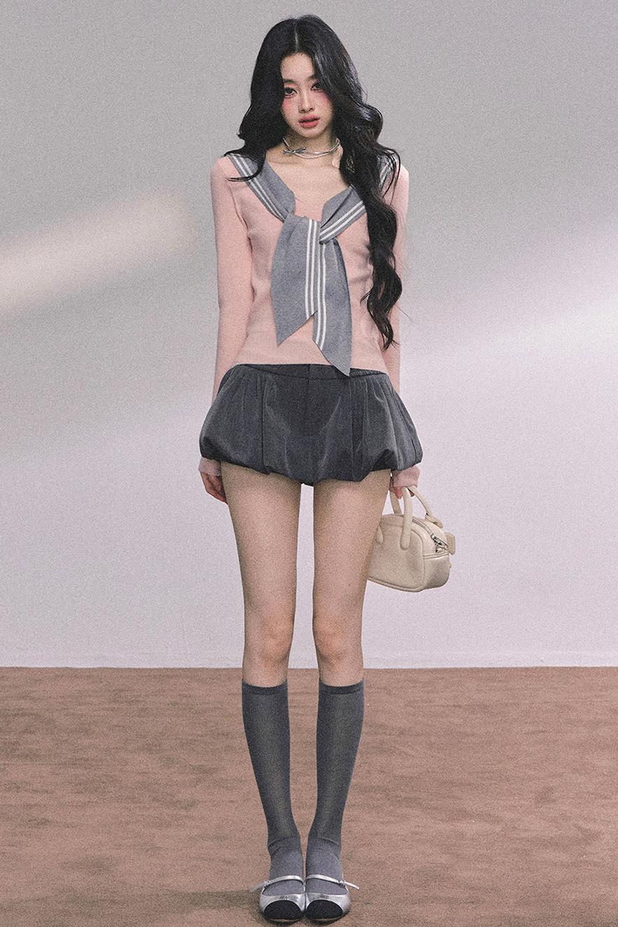 Slimming Pink Knitted Top