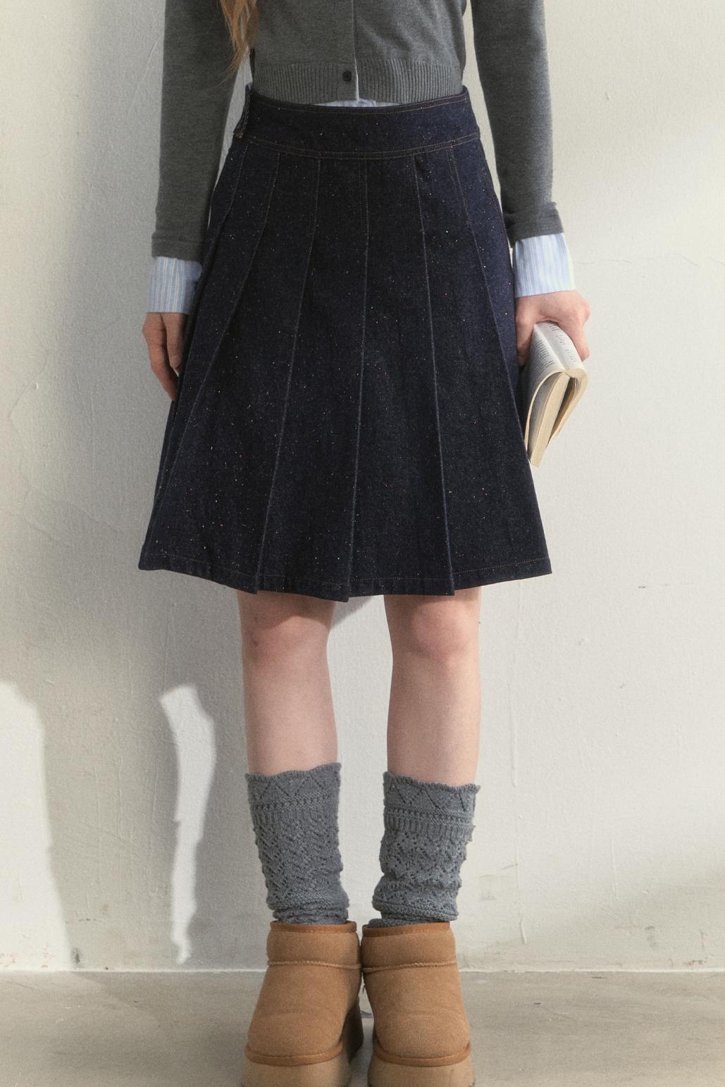 Retro Denim Quilted Jacket Set-Up