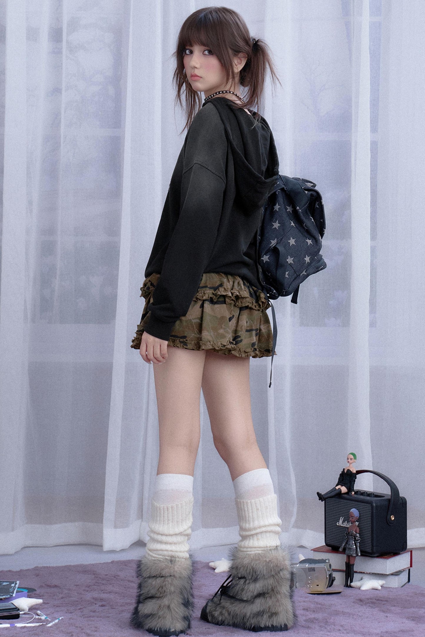 Black Diamond Hooded Sweatshirt Set-Up