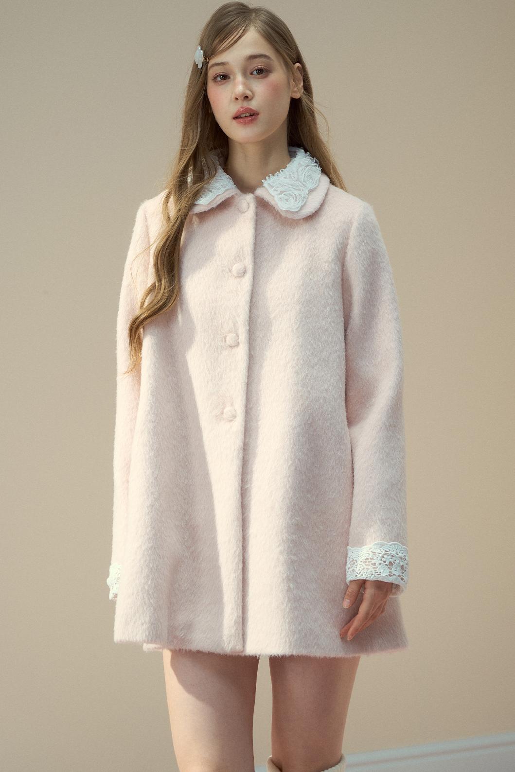 Eldest Lady Pink Winter Coat