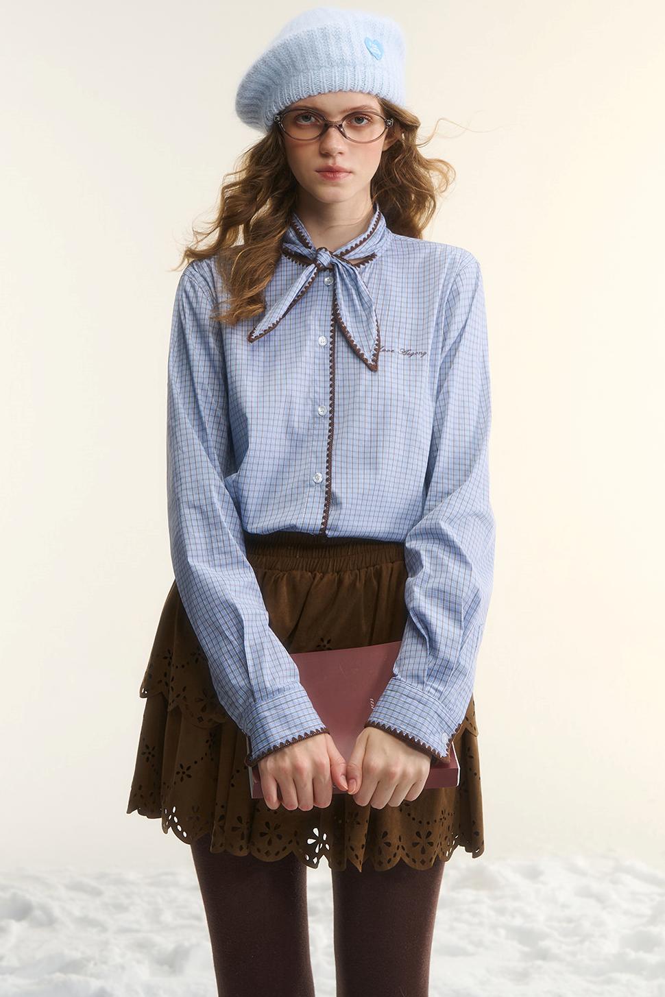 Asgony Dopamine Sweet Girl Knitted Beret