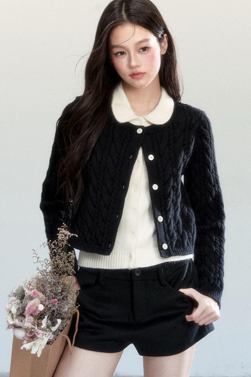 Versatile Tweed A-Line Shorts