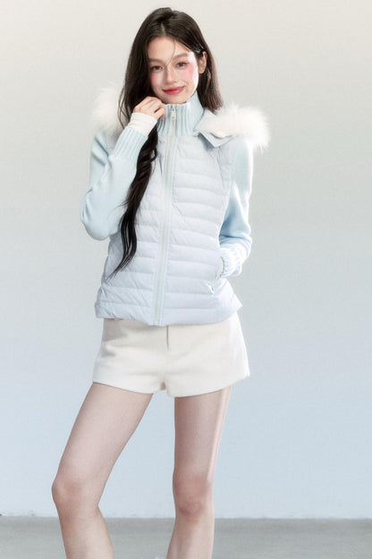 Versatile Tweed A-Line Shorts