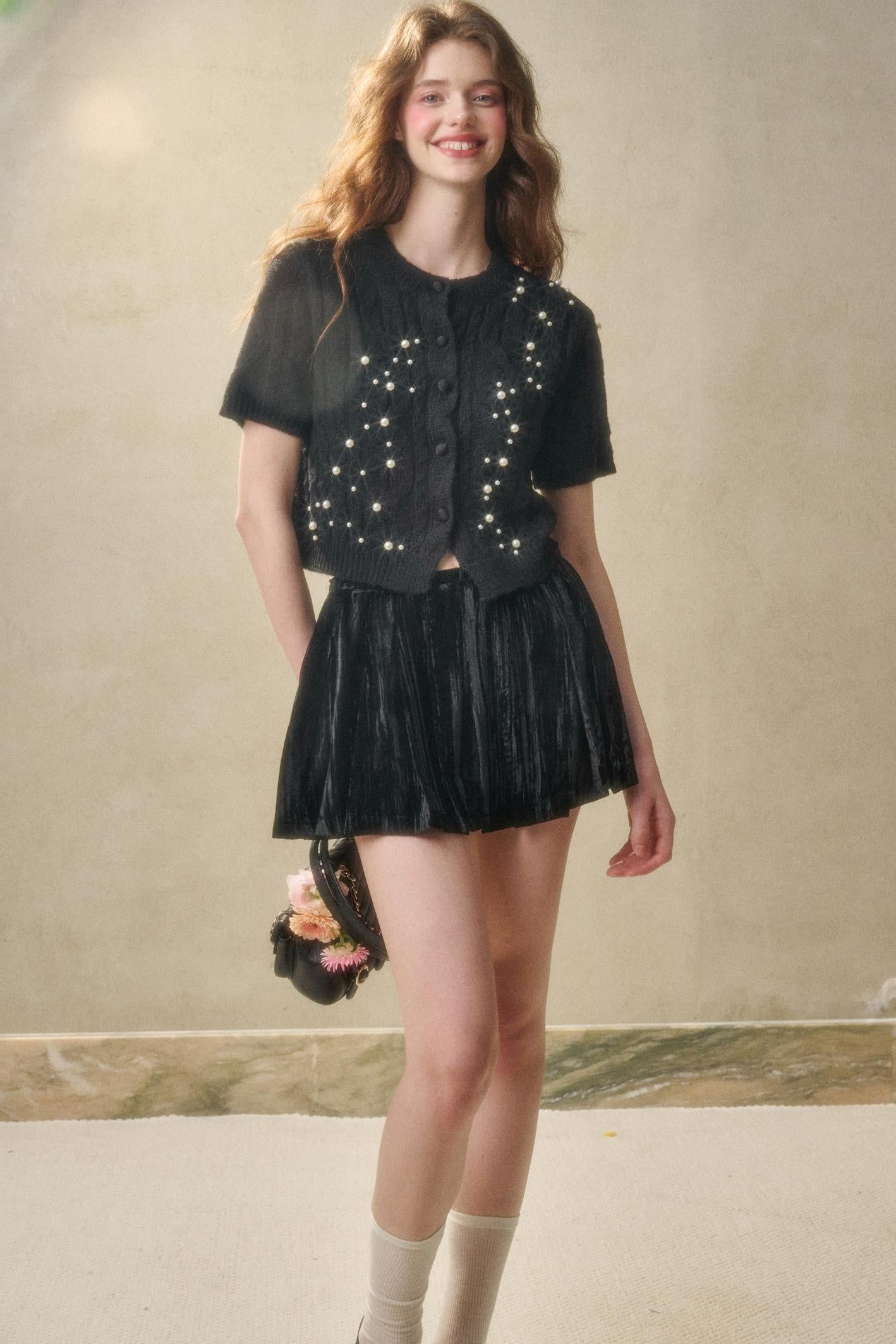 Little Amber Sparkle Skirt